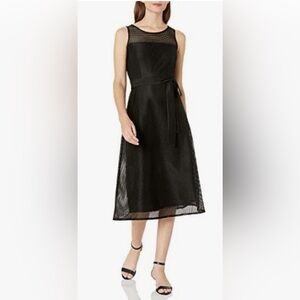 Elegant Black Sleeveless Dress